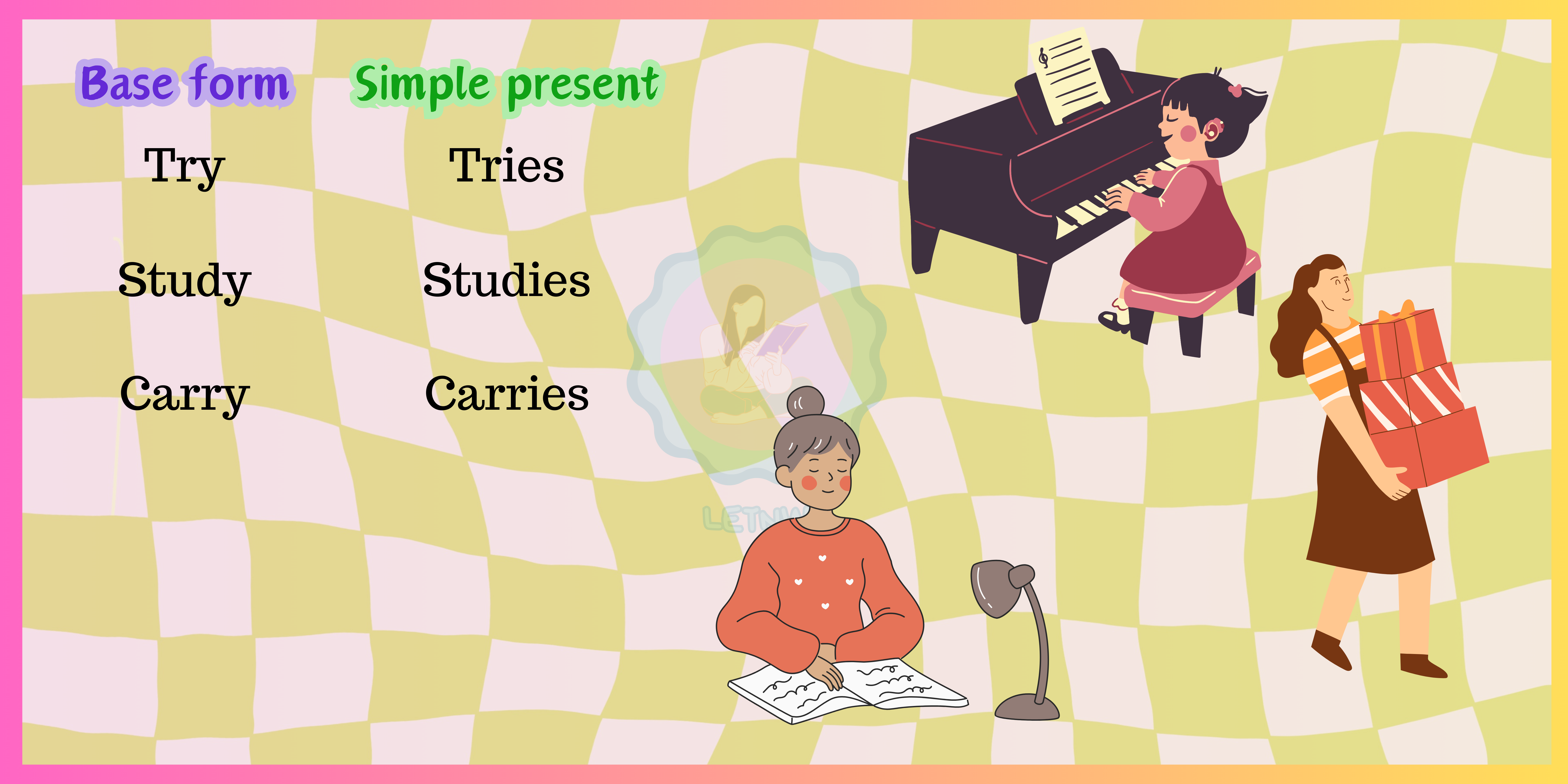 Verb grammar: the simple present
